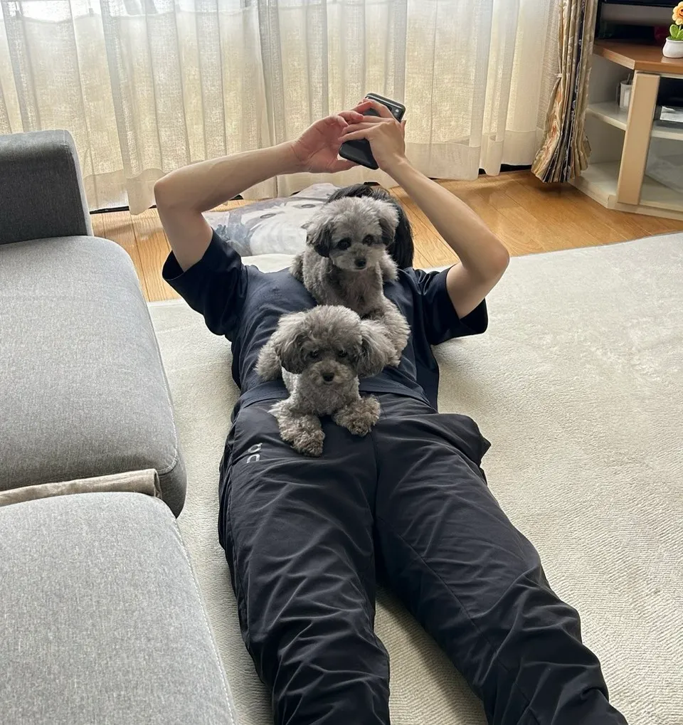 犬とダラダラ