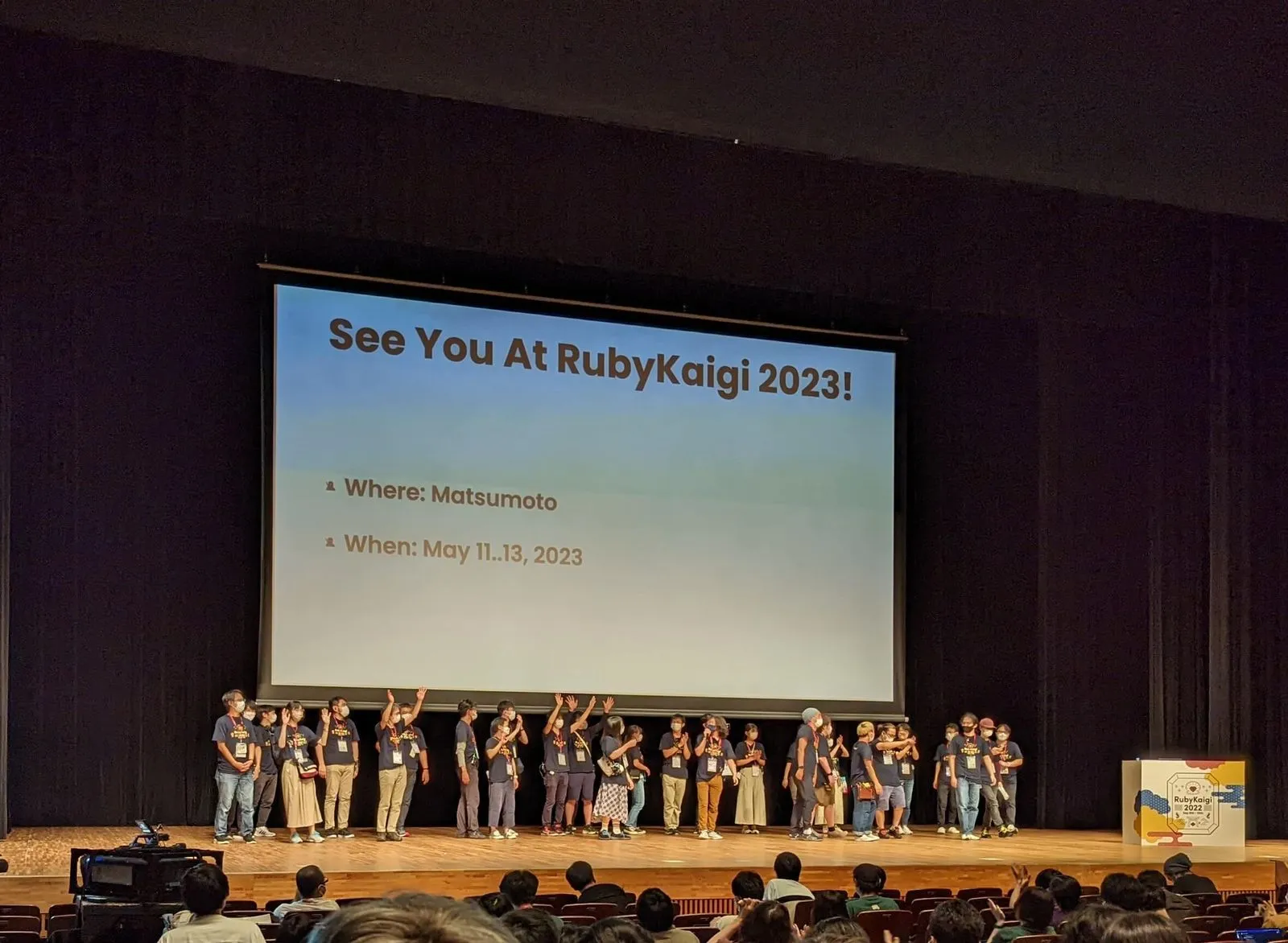 RubyKaigi Closing