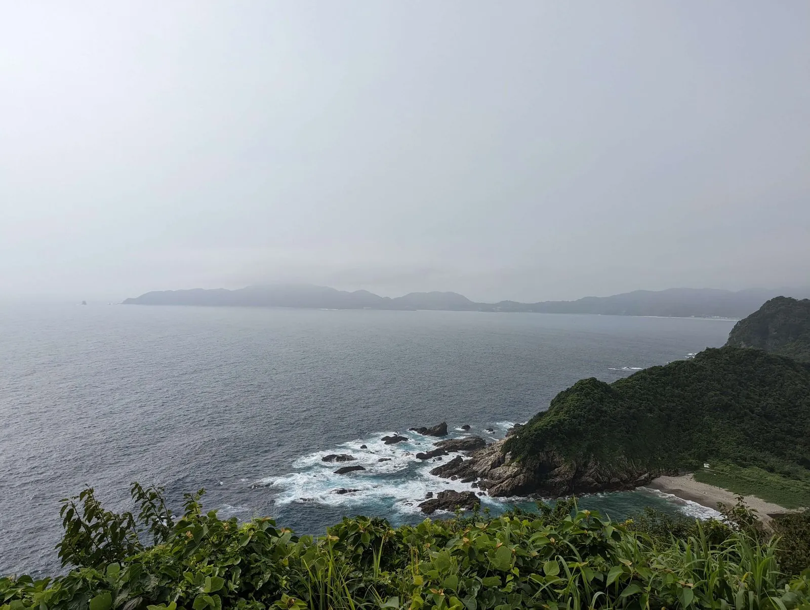 樺島灯台からの景色