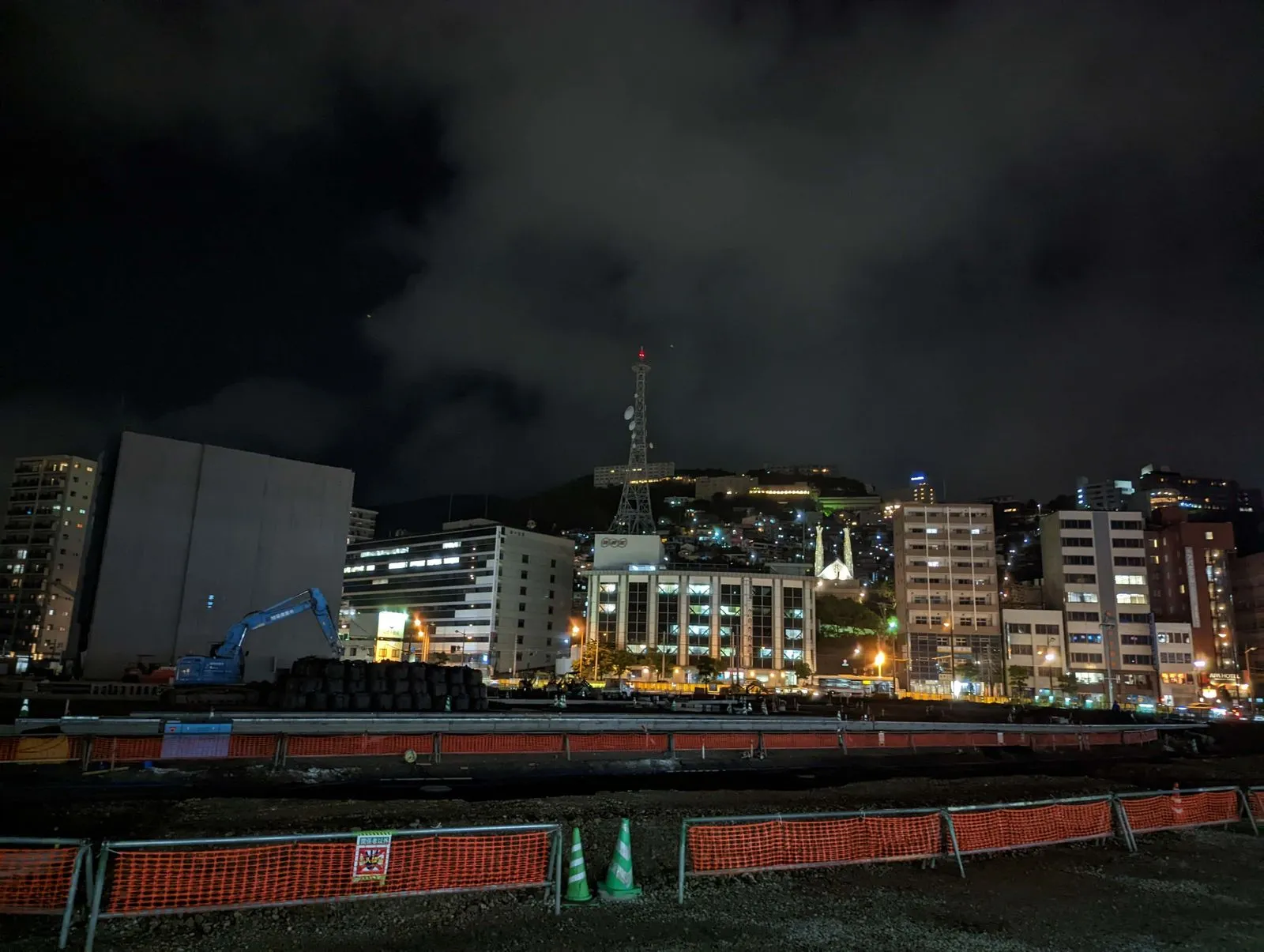 長崎駅からの風景