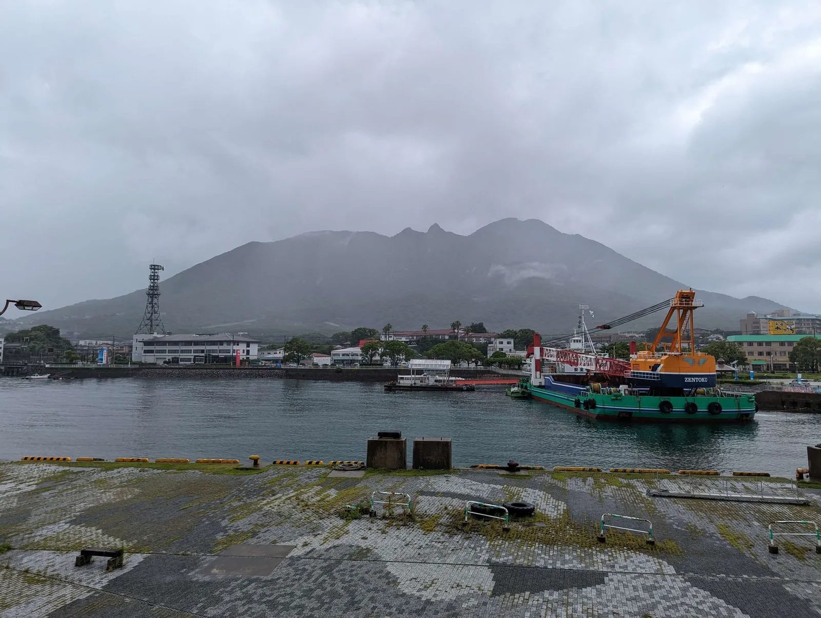 島原港からの景色