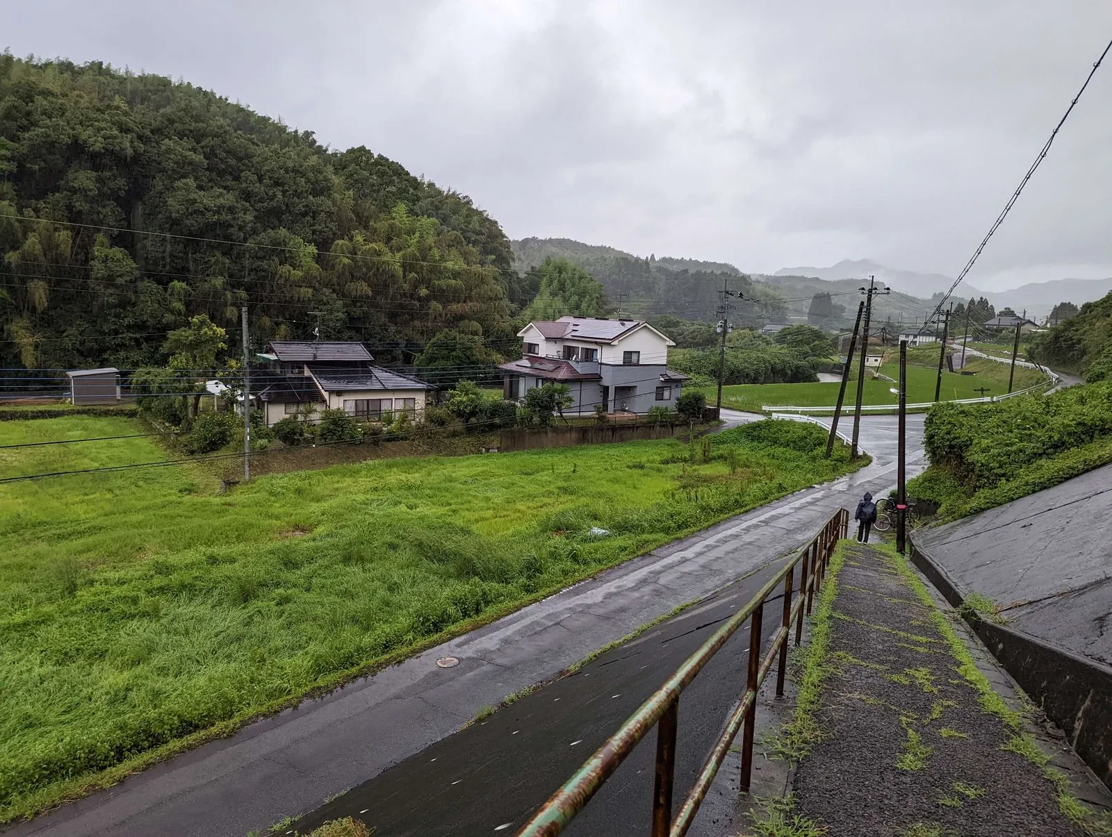 田原坂駅からの風景