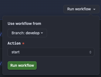 workflow_dispatch